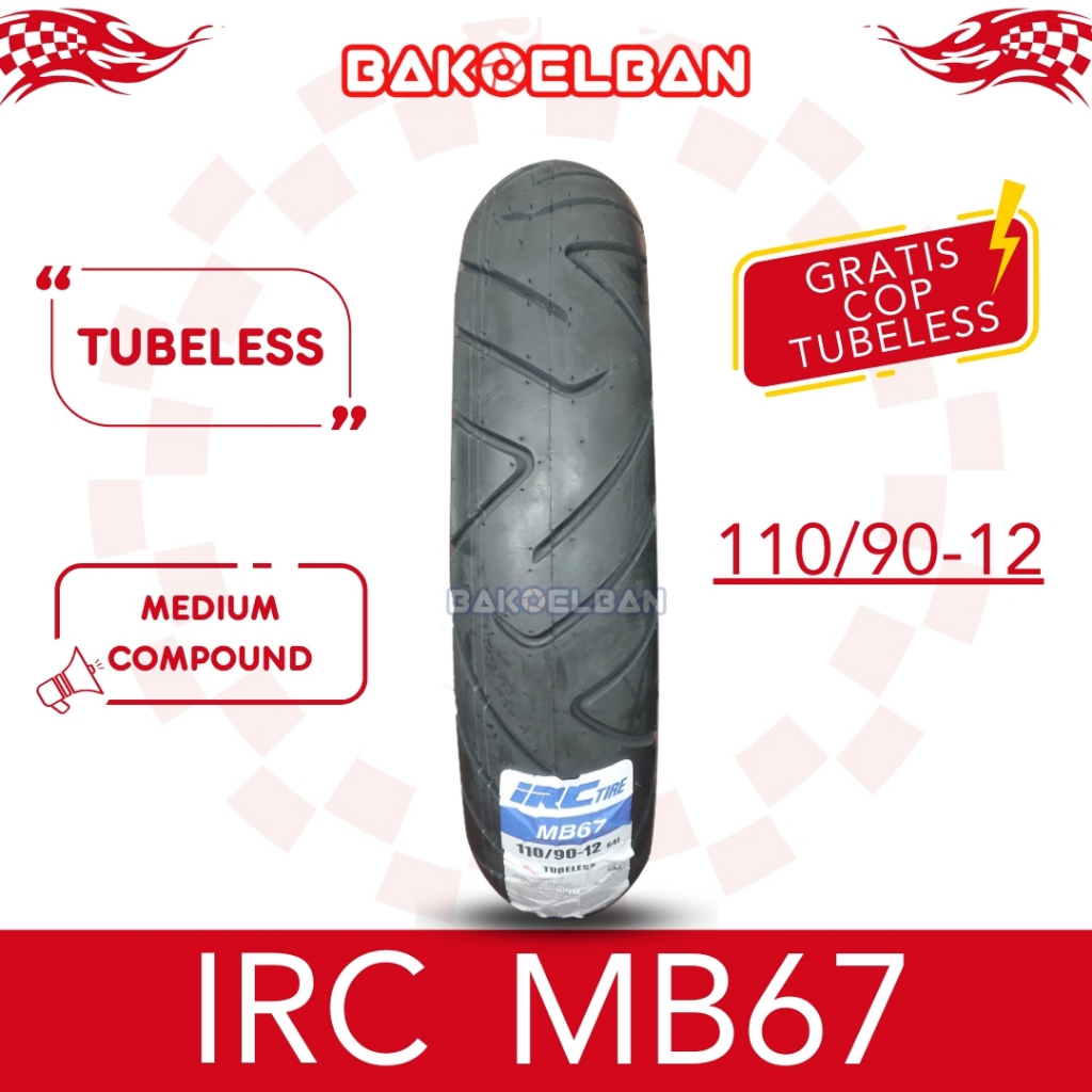 BAN MOTOR IRC MB67 110/90-12
