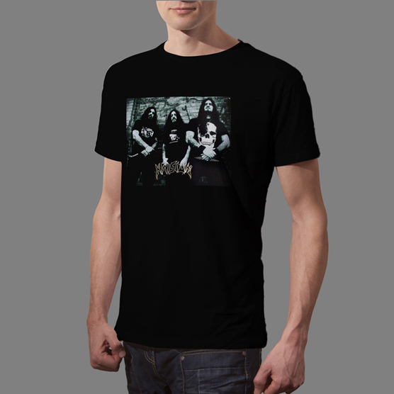 Kaos Krisiun AssassiNation Tshirt Bahan 100% Cotton Black & White | Casual T-SHIRT Size S M L XL XXL