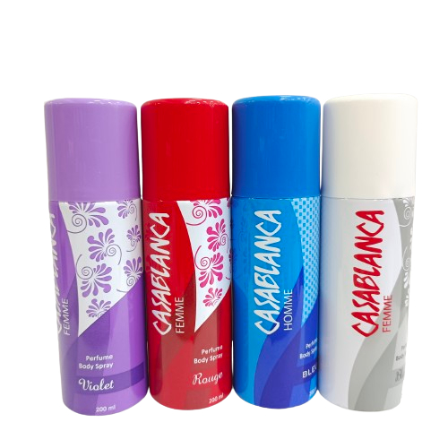CASABLANCA PARFUM BODY SPRAY 200ML/centraltrenggalek