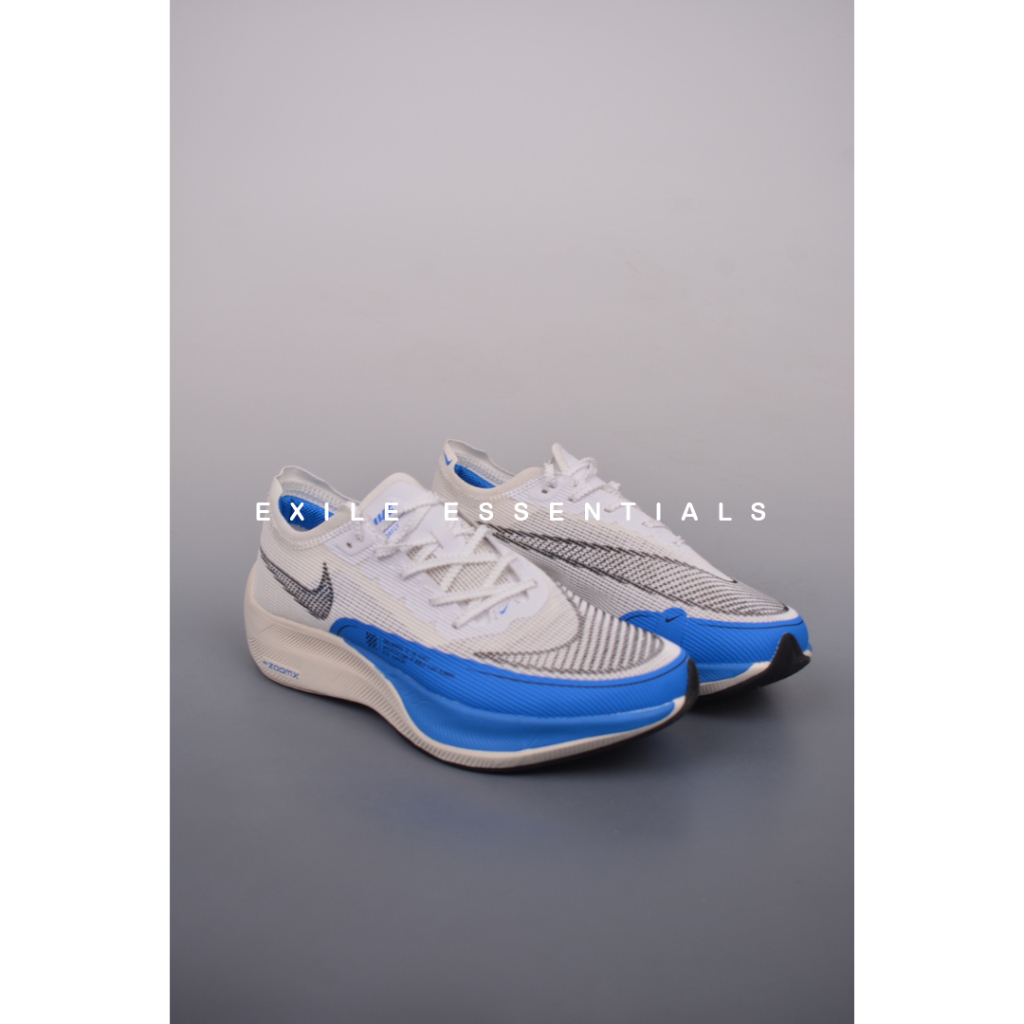 [READY STOCK SIZE 42] Nike ZoomX Vaporfly NEXT% 2 White Photo Blue