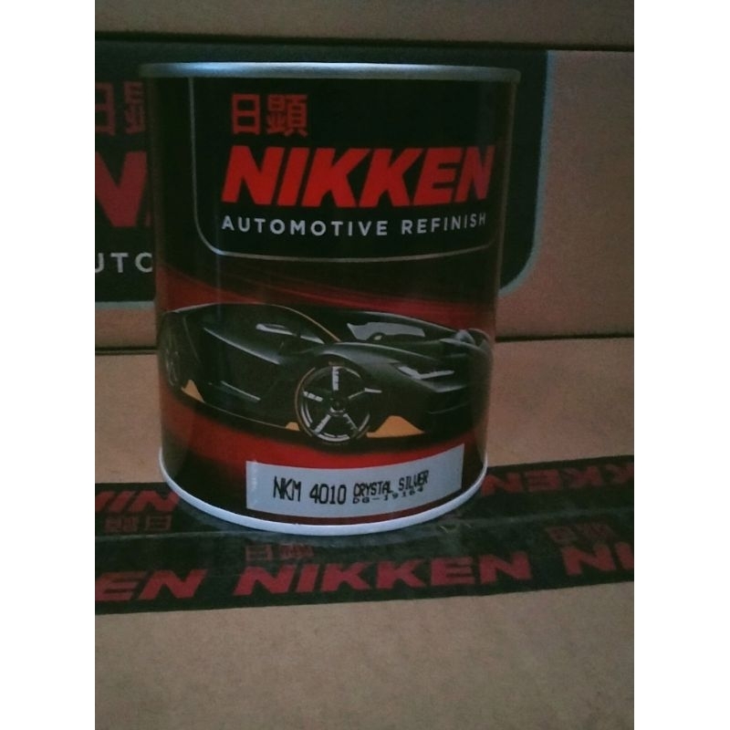 CAT NIKKEN (NC)  NKM 4010 SILVER CRYSTAL  NETTO:1KG CAT DUCO MOBIL+MOTOR .(NC) METALIC