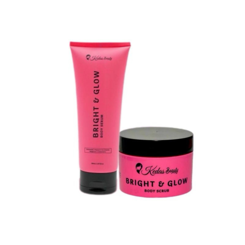 Paket Pemutih Badan Kedas Beauty BPOM -Sabun Kedas Beauty Original,Serum Kedas Beauty,Lulur Kedas Be