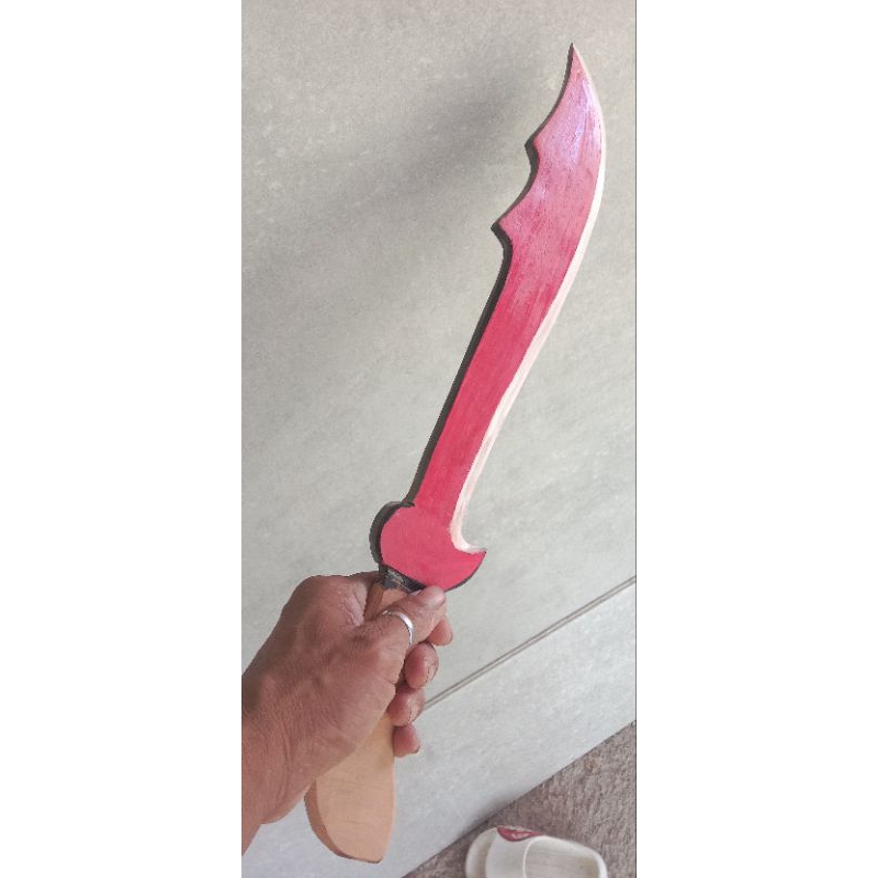 PEDANG SETAN VARIASI- KAYU-PEDANG-PERAGA LATIHAN