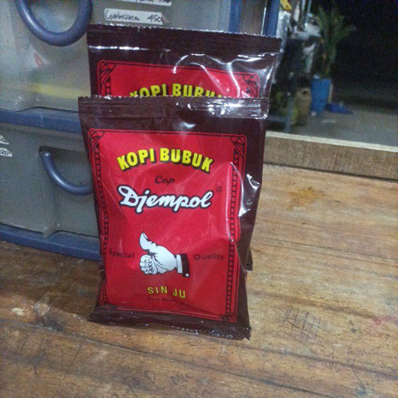 

Kopi Bubuk Cap Djempol 30gram