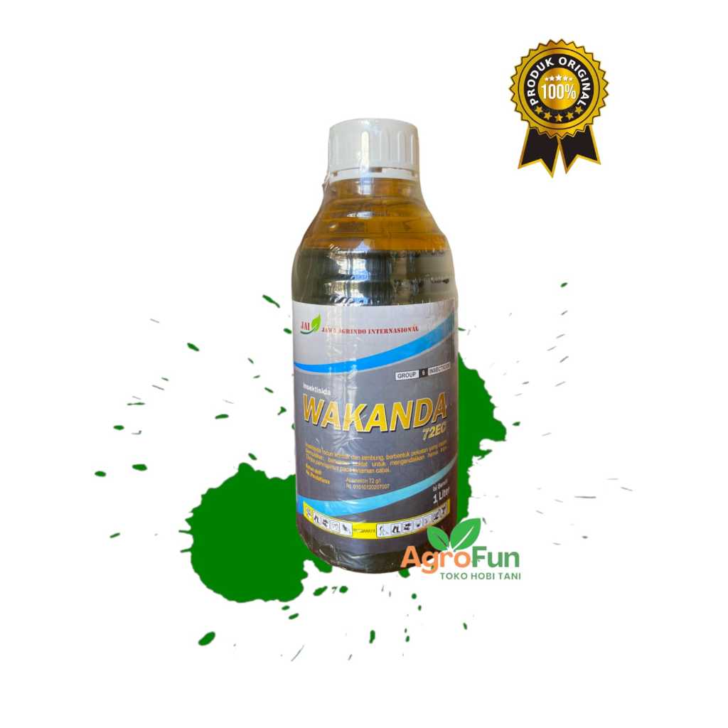 Insektisida wakanda 72 EC @ 250 ml - Abamektin tertinggi 72 % membasmi hama thrips dan wereng