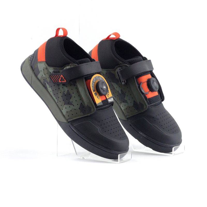 Sepatu Cleat Mtb Leatt 4.0 Pro Enduro Downhill no Crankbrothers Shimano Giro Five Ten