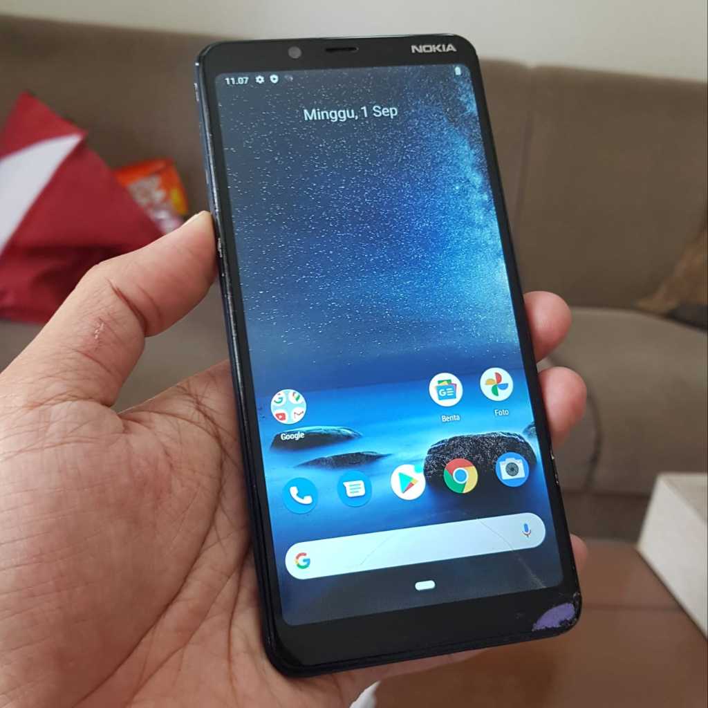 Ada Minus Nokia 3.1 Plus Dual Sim RAM 3GB ROM 32GB NFC 4G LTE BEKAS