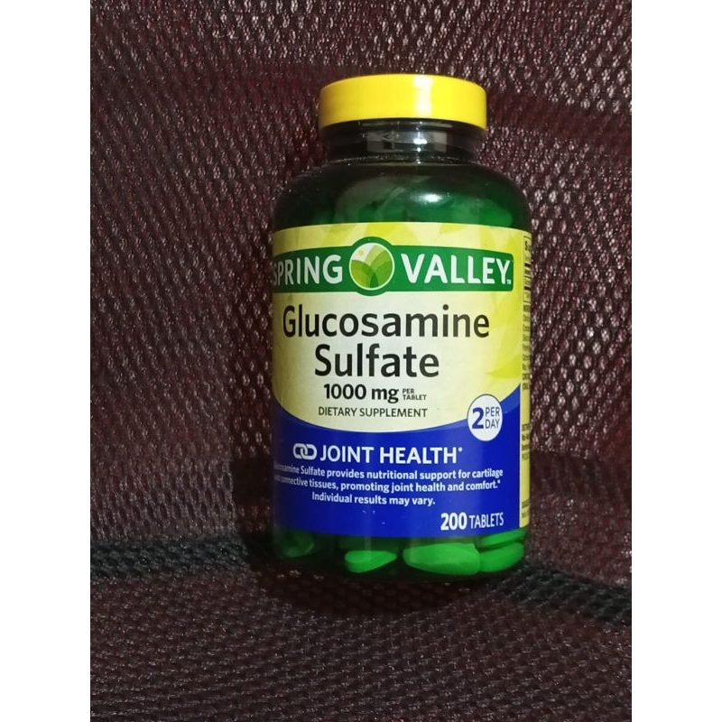 spring valley glucosamine sulfate 1000 mg  isi 200 tablet
