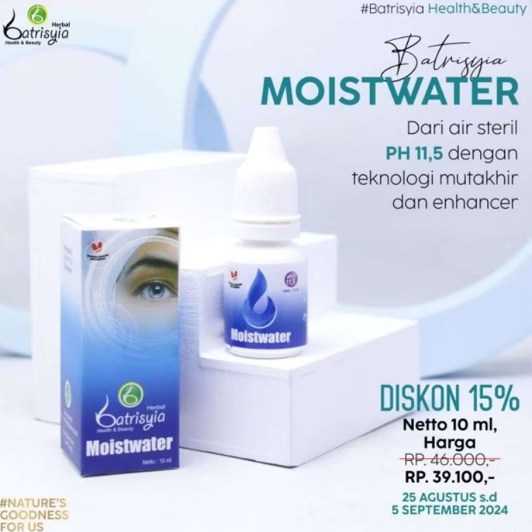 Tetes Mata Dewasa dan Anak Batrisyia Herbal | obat katarak | obat mata minus
