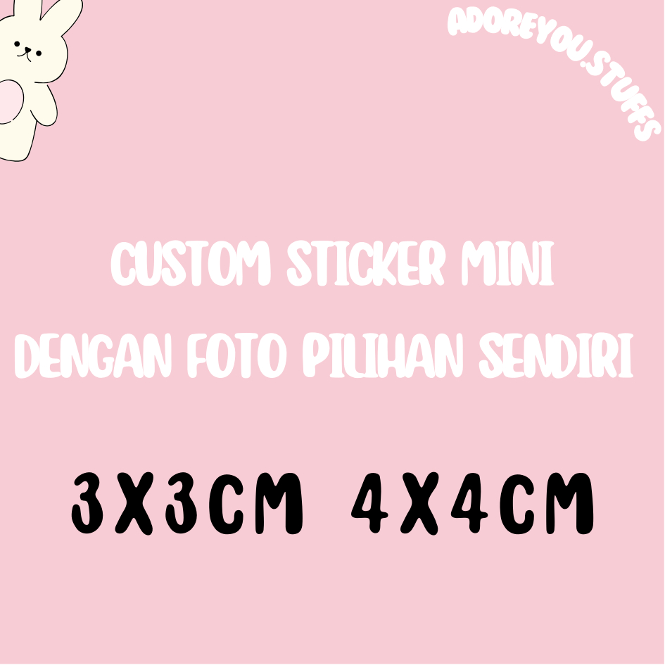 

[CUSTOM STICKER MINI] (55PCS) STICKER KPOP / STICKER FREEBIES / STICKER DECO / STICKER AESTHETIC
