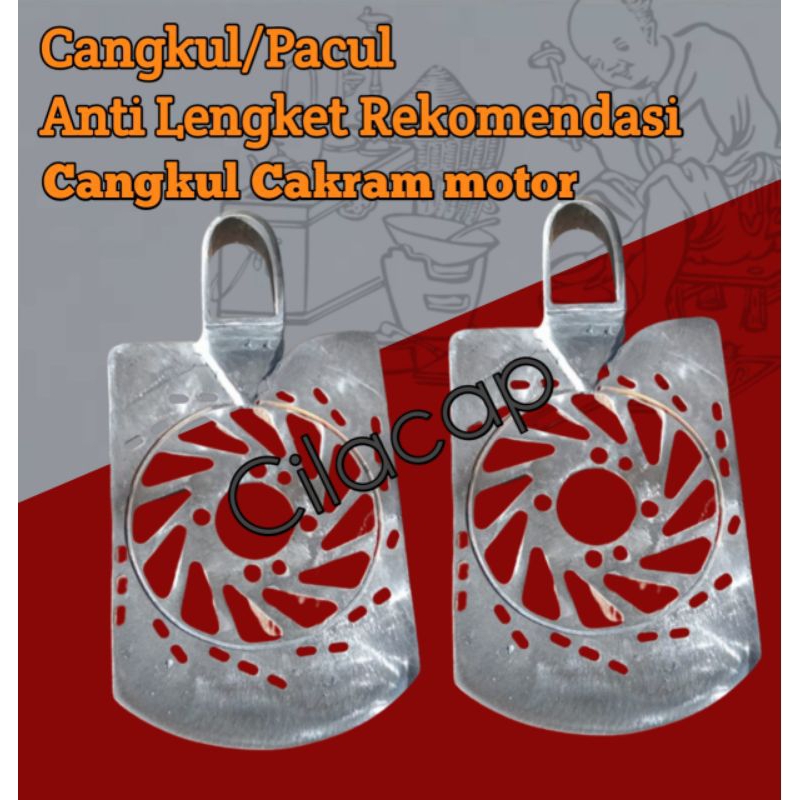 Cangkul/Pacul dari Pirang Cakram anti lengket dari pandai besi langsung ASLI