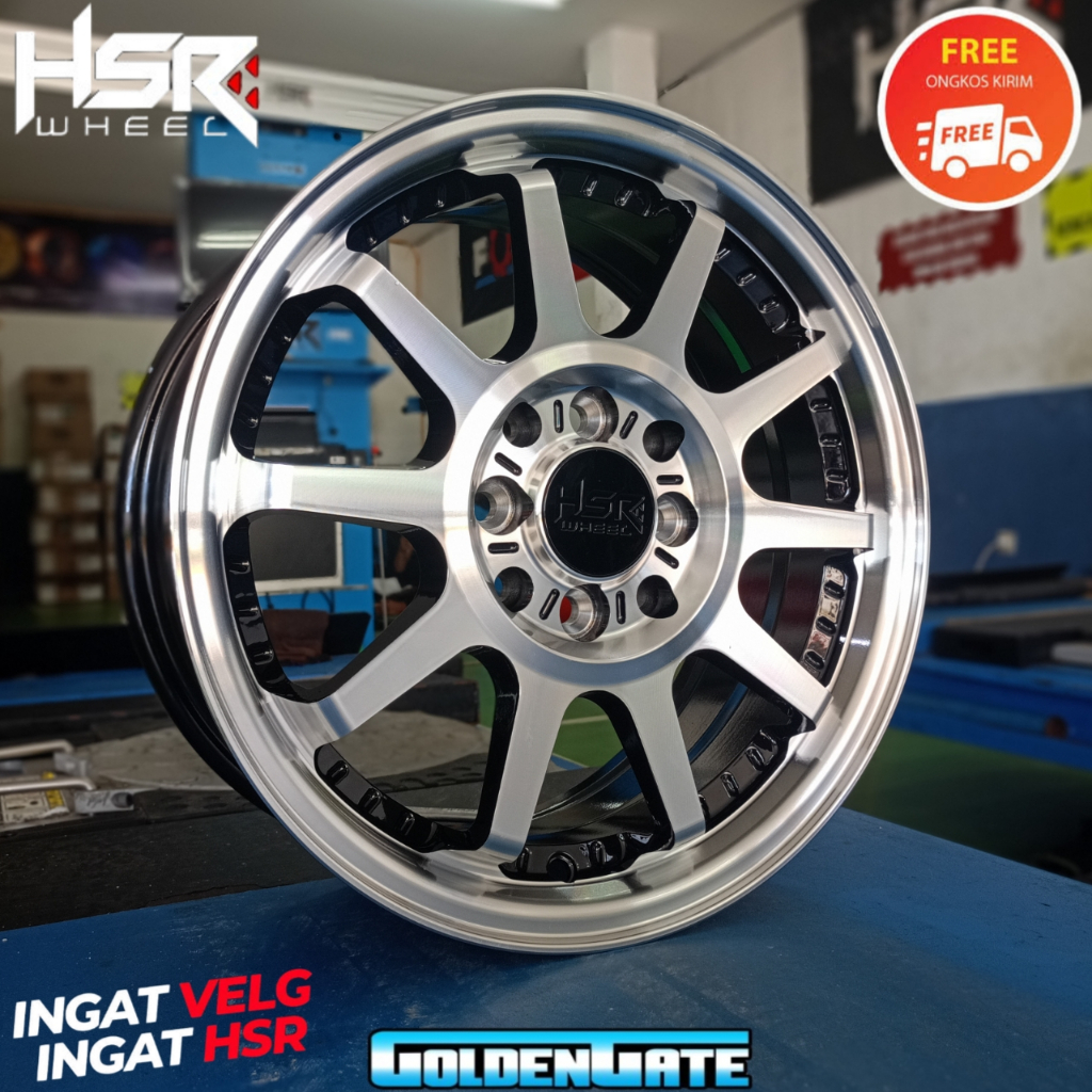 Velg mobil r15 avanza xenia calya sigra hsr gymkana r15 lebar 6,5 et42 terbaru