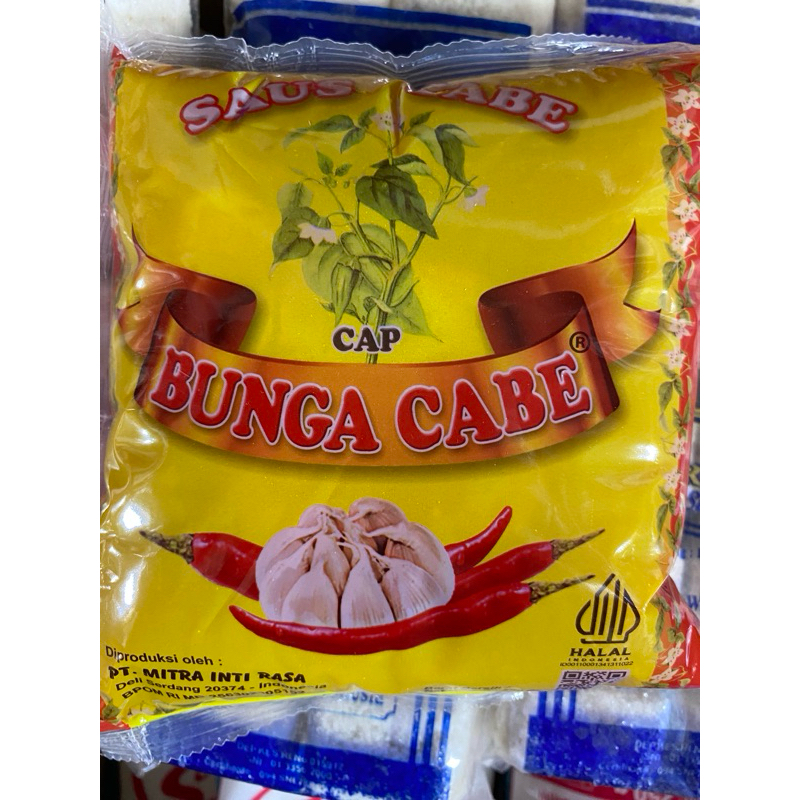 

saus bunga cabe per 3 pcs