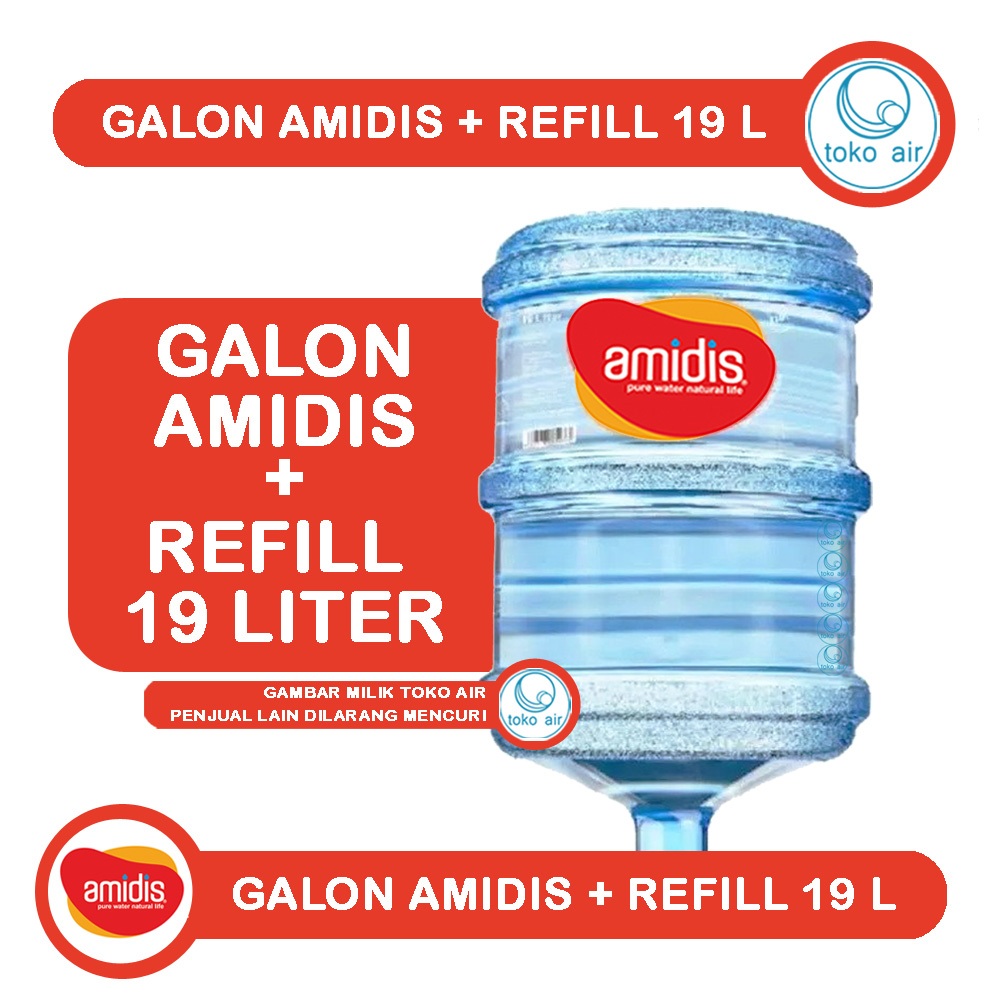 

Amidis Refill Isi Ulang 19 L - Air Minum Distilasi