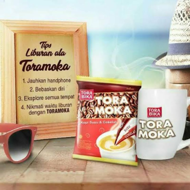 

*PROOMO* KOPI TORA MOKA DAN TORA SUSU 1 RENCENG ISI 10PCS UKURAN 28 GRAM