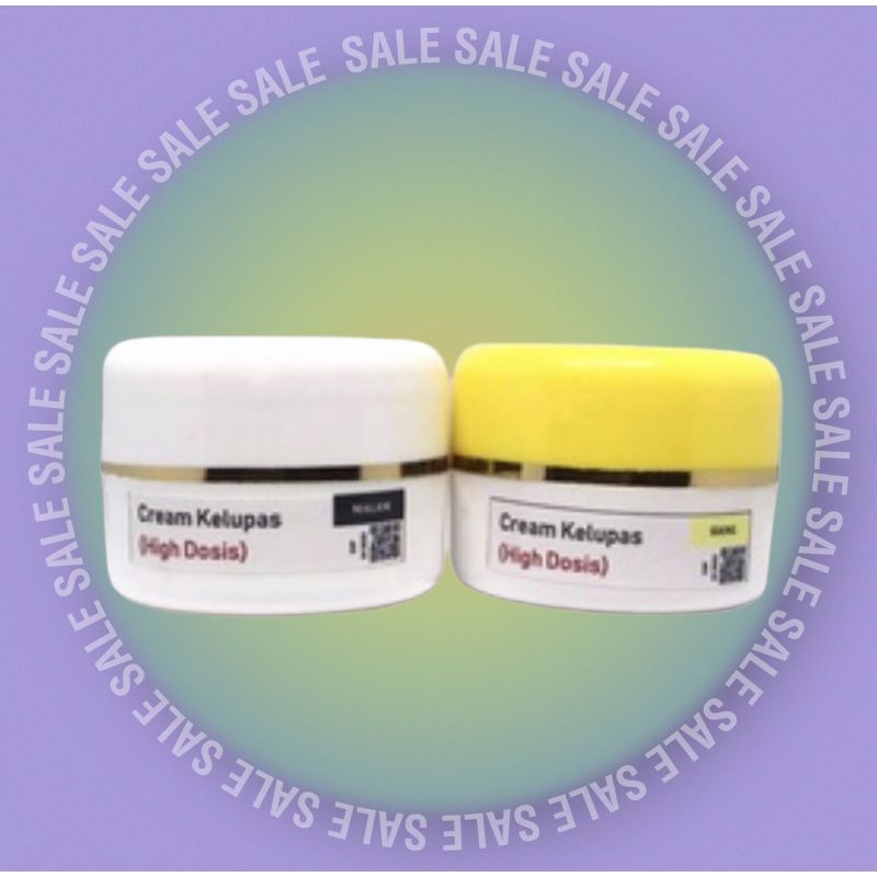 cream kelupas siang malam
