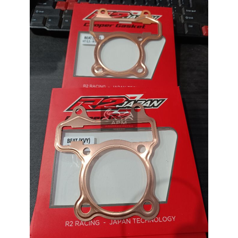 PAKING BLOK TEMBAGA 0,5MM BEAT, SCOOPY KARBU KVY 54,55,56,57,58