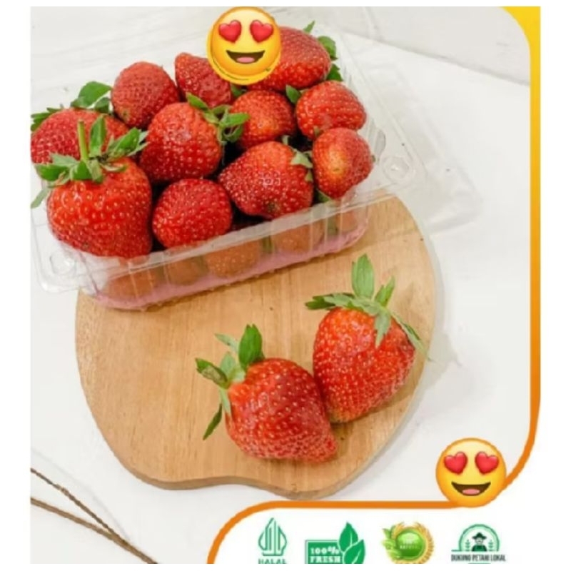 

Stroberi Segar dan Fresh