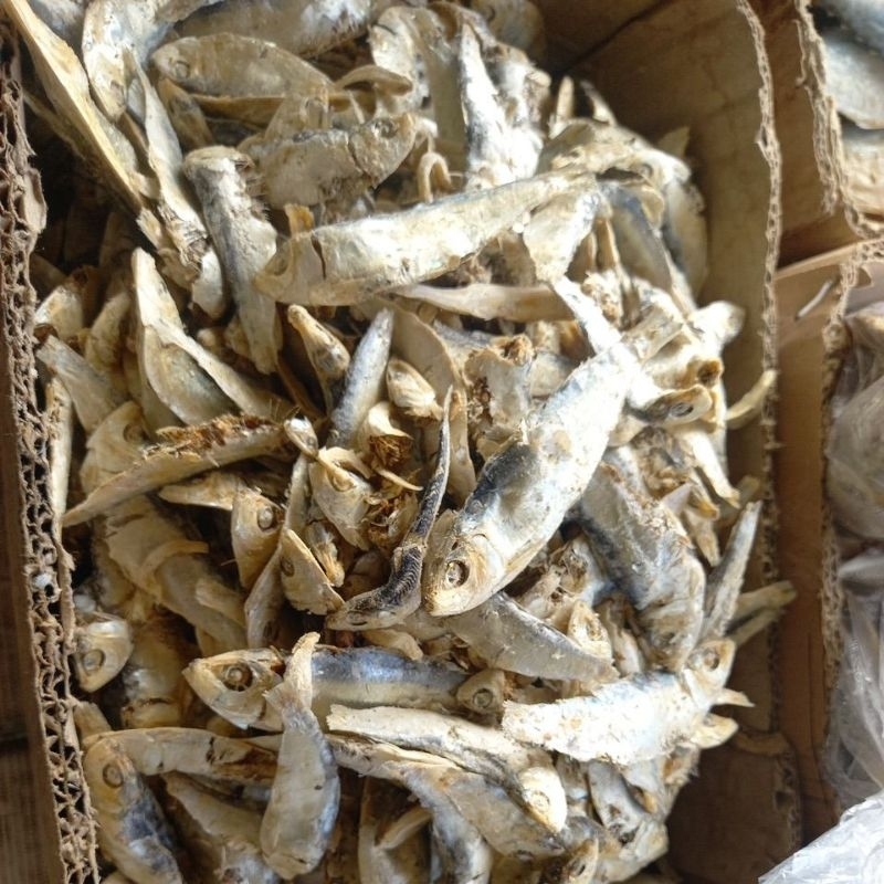 

ikan asin ninis rebus