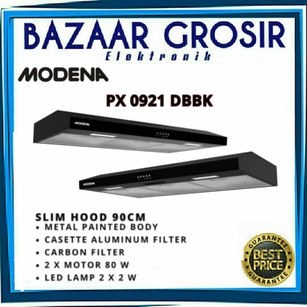 Cooker hood Modena 90 cm PX 0921 DBBK / PX0921DBBK