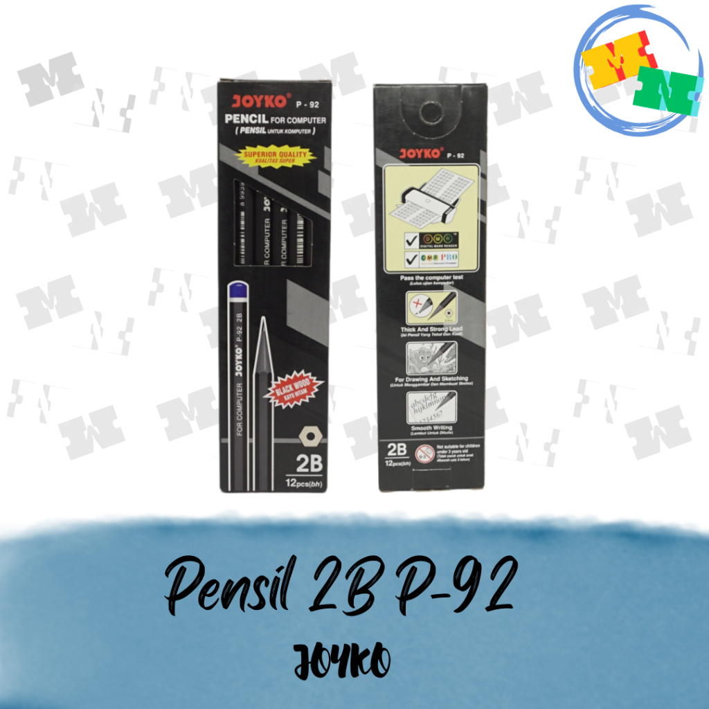 

Pensil 2B Hitam Pensil Komputer JOYKO P-92