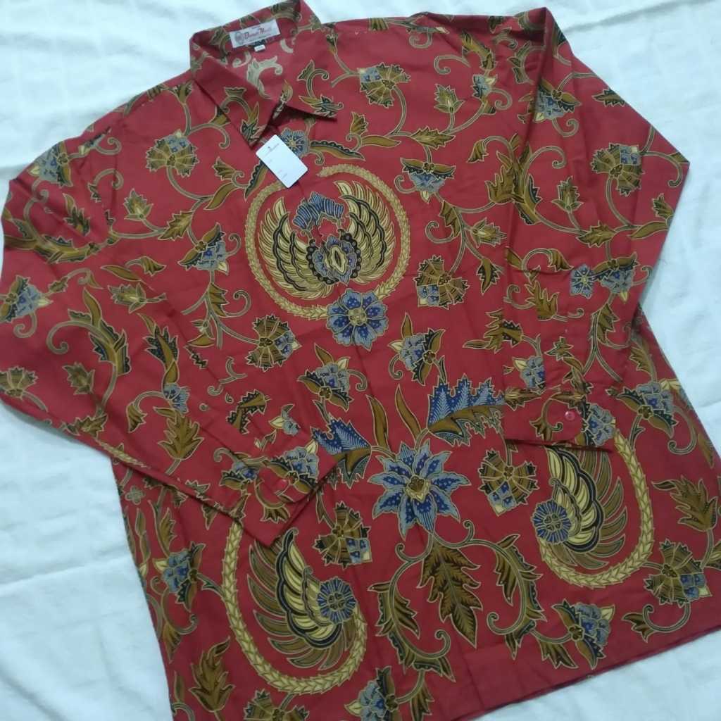 Baju Batik Pria Danar Hadi Size Super Jumbo 4L/XXXL/LLLL