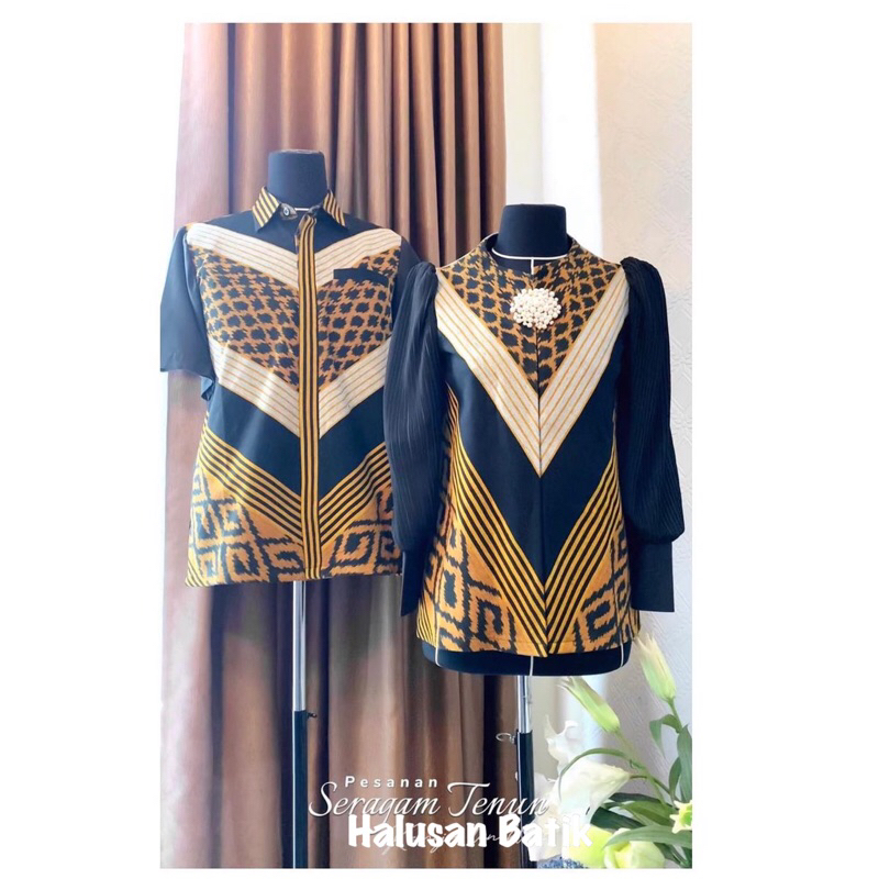 SET COUPLE TENUN BATIK CIREBON