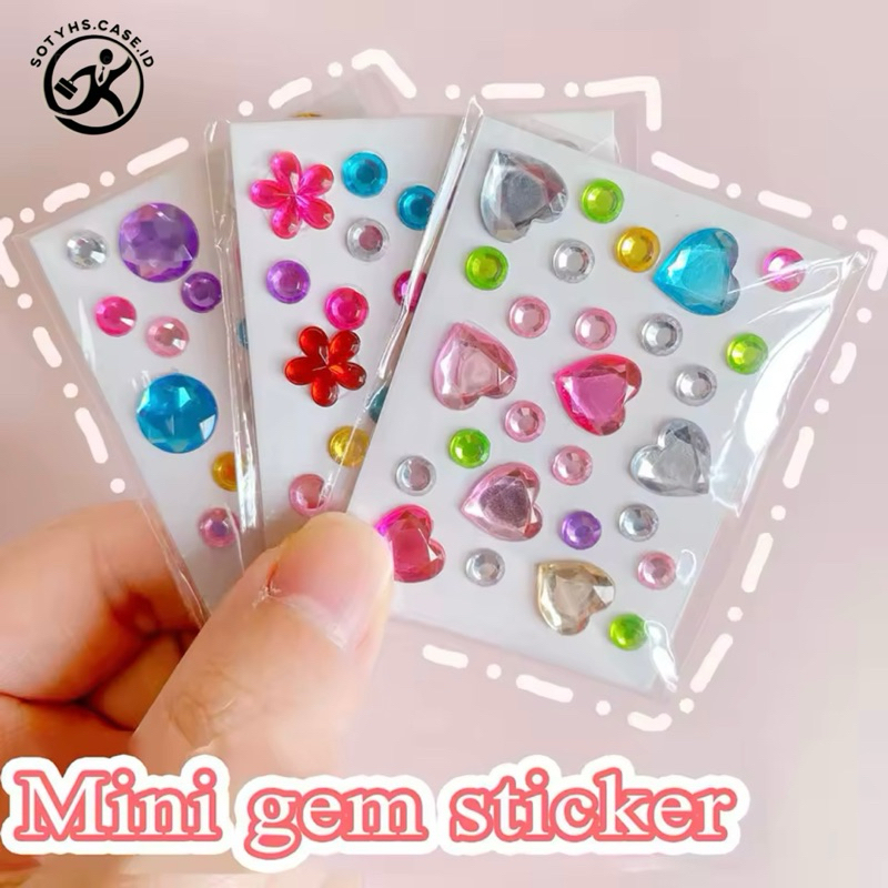 

STICKER MANIK - MANIK TIMBUL MINI 3D BULAT BUNGA LOVE / STIKER PERHIASAN LUCU CUTE