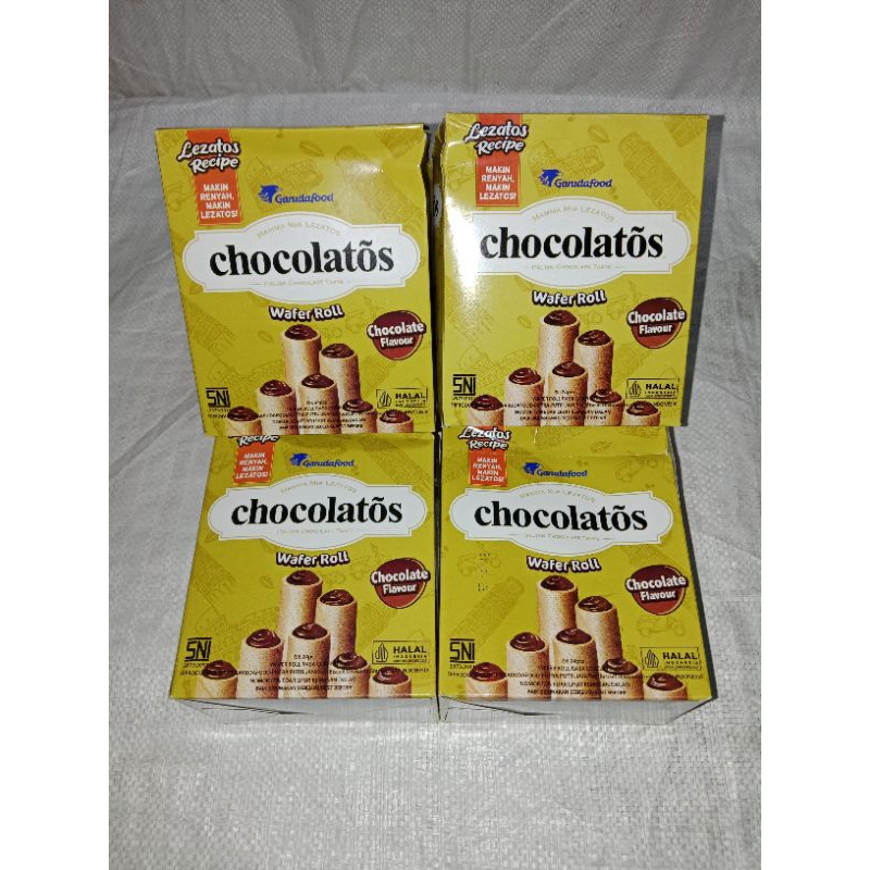 

GERY CHOCOLATOS WAFER ROLL 1 BOX 24 PCS