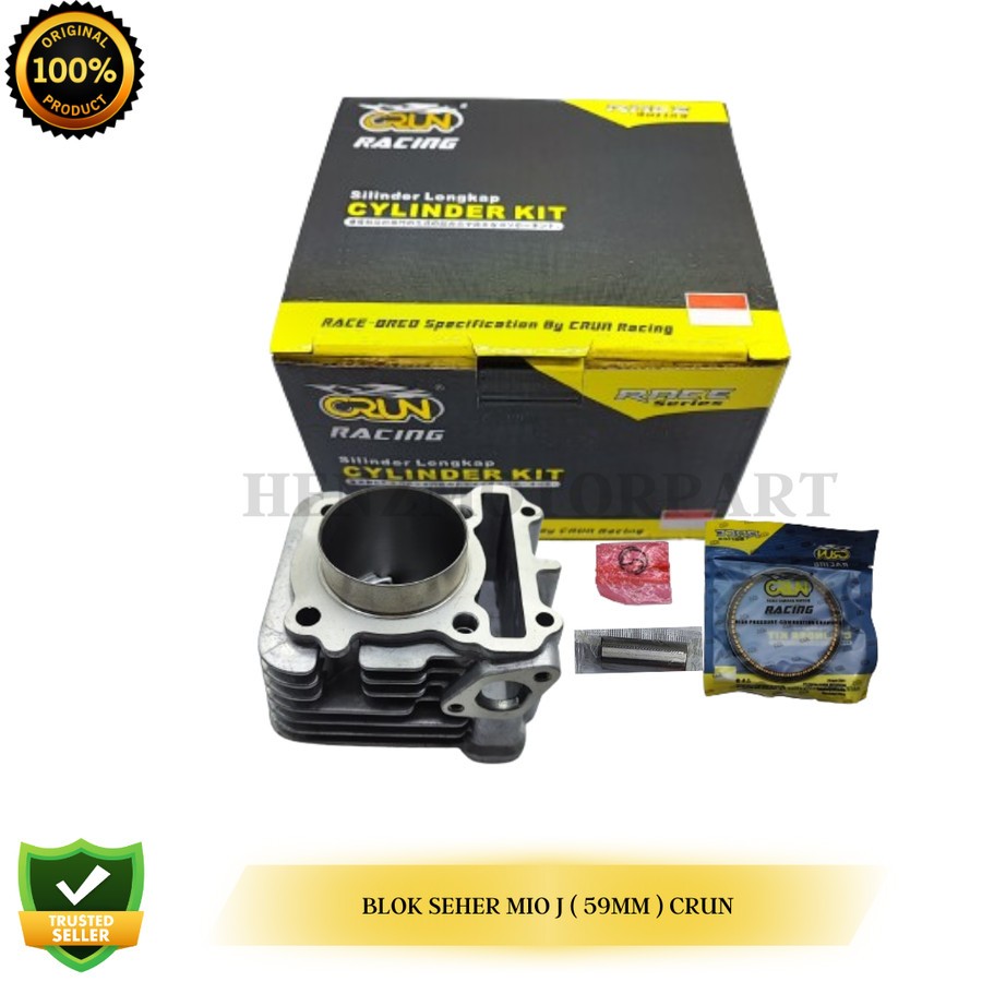 BLOK BLOCK SEHER CYLINDER BLOK SET MIO J ( 59MM ) CRUN
