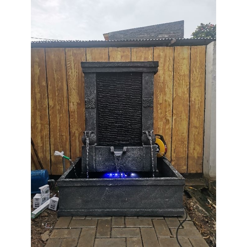 Air mancur tebing besar dengan kendi // kolam air mancur portable