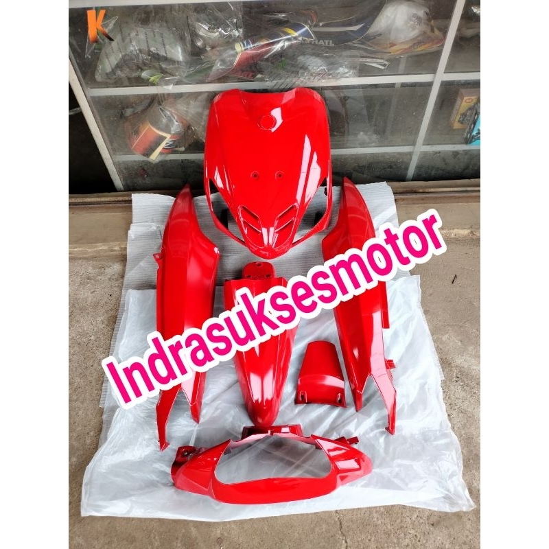 Full Body Halus Mio Sporty Tahun 2004-2005-2006-2007 Warna Merah