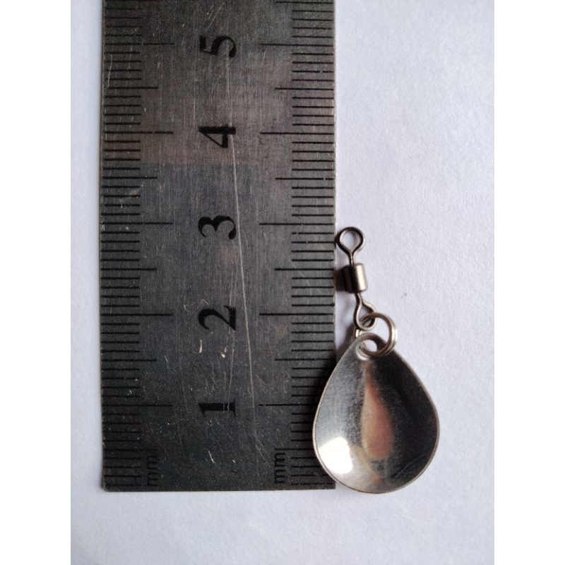 Blade soft frog 1,8 cm satu paket dengan kili dan ring