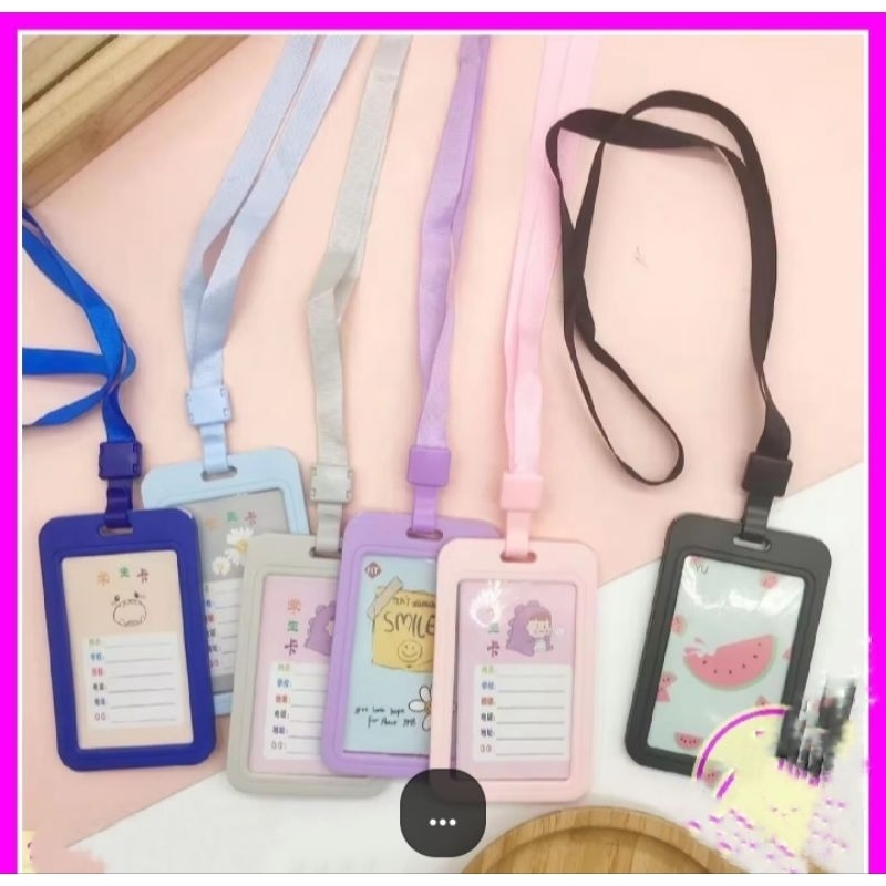 

ready Medan- gantungan nama/gantungan kartu nama/name tag kartu/lanyard