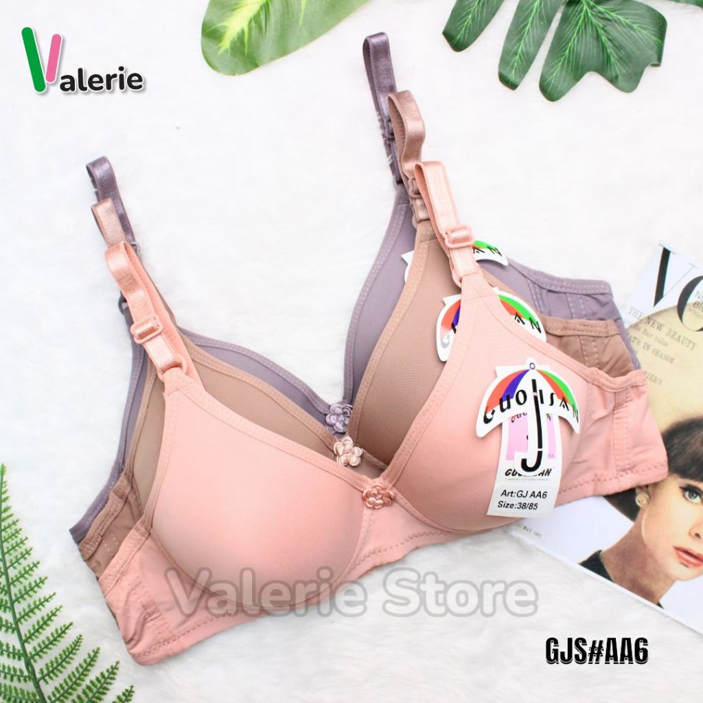 SLN - BRA PUSH UP WANITA GUOJISAN AA6 / BRA PEREMPUAN TANPA KAWAT KAIT 2