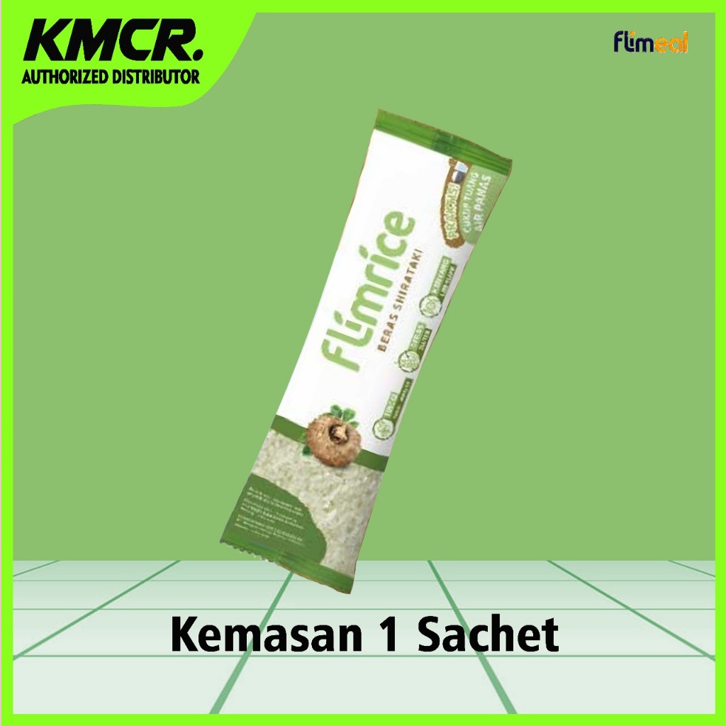 

FLIMRICE ECER NASI SHIRATAKI NASI DIET 1 SACHET - KMCR NEXTLEVEL