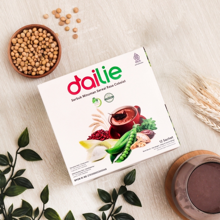 

Dailie Fit Drink // Sereal cokelat // Soy protein