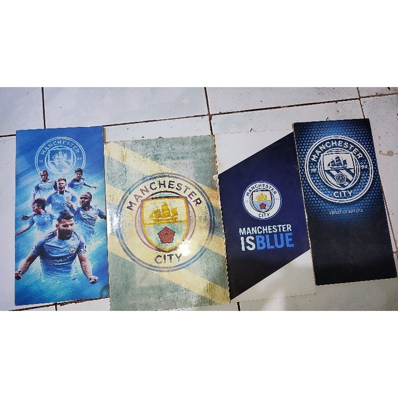 Poster / Hiasan dinding Manchester City