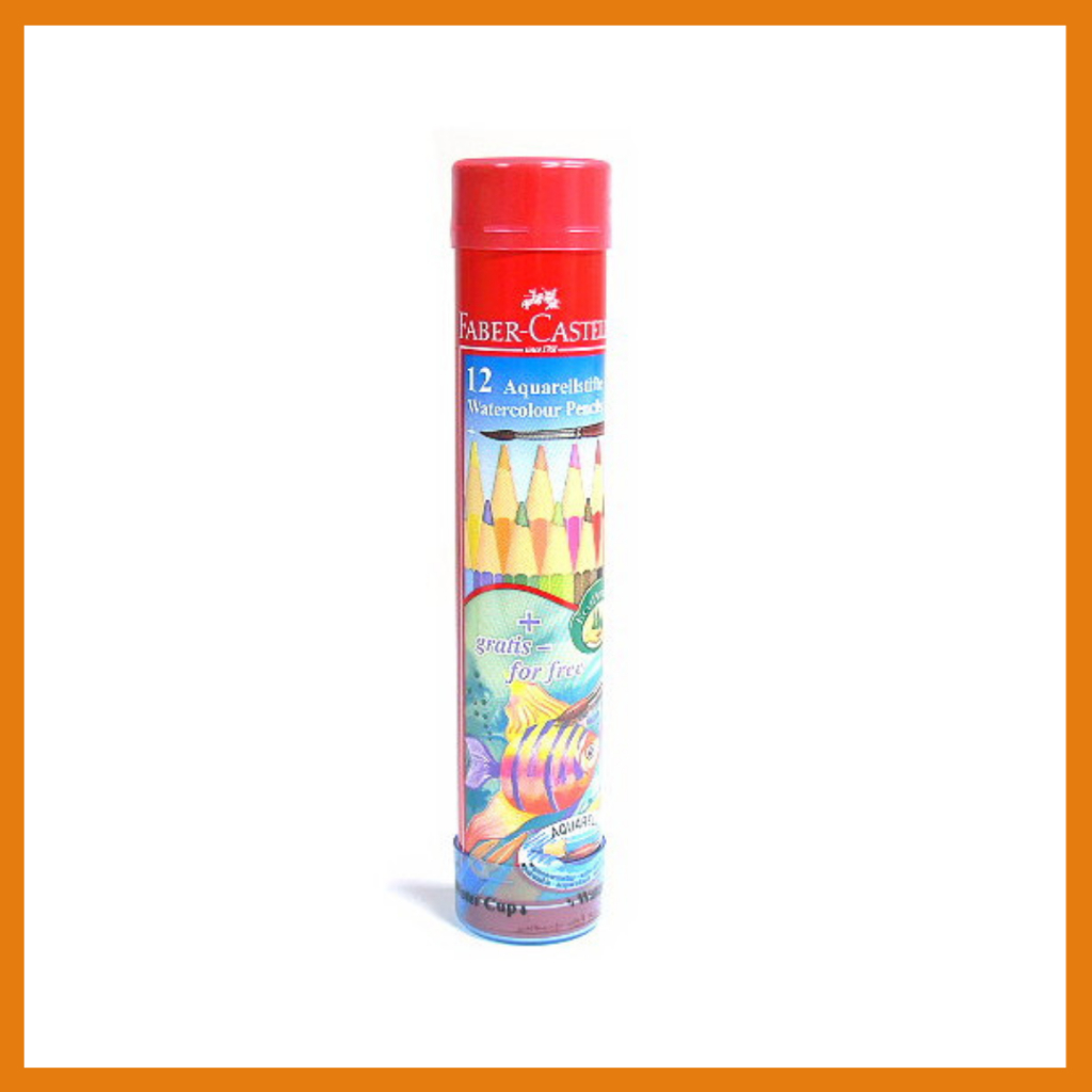 

FABER CASTELL Pensil warna Aquarellstifte watercolour 12,24, dan 36