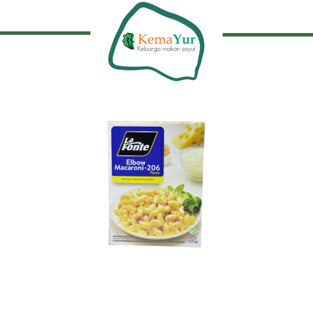 

La Fonte Elbow Macaroni 206 225gr