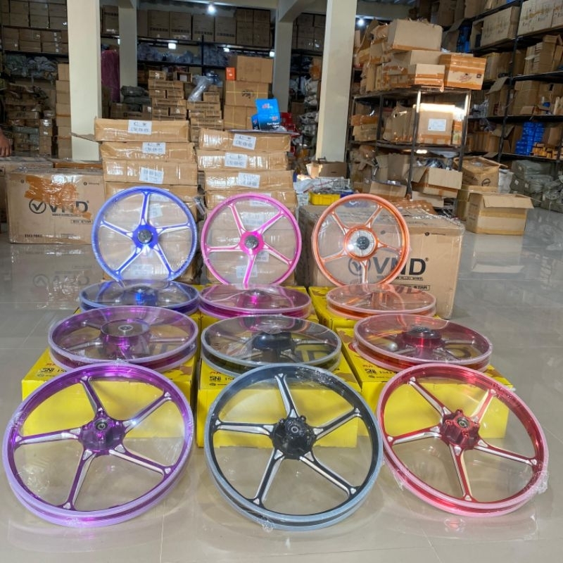 Velg VND Ak 55,KZR, VROSSI 1.40 & 1.60 ring 17 Jupiter z Jupiter MX old F1ZR Vega ZR Ninja R SS gp w