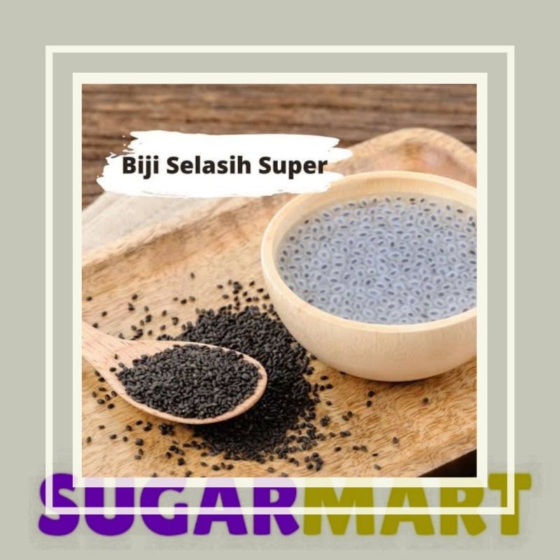 

Biji Selasih 50gr / Biji Selasih Super