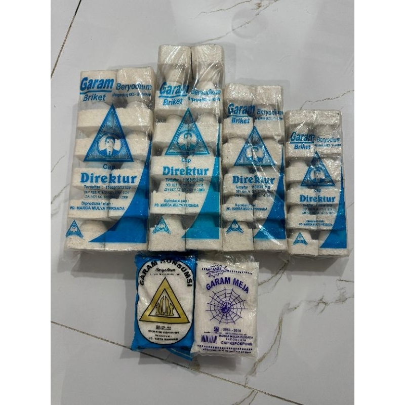 

Promo garam halus beryodium 100gram beli 10pcs gratis 2pcs, Garam Bata kecil Tanggung Jumbo