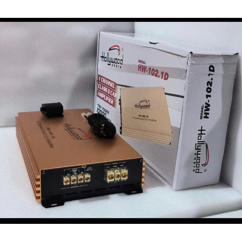 Power monoblock Hw102.1D class D