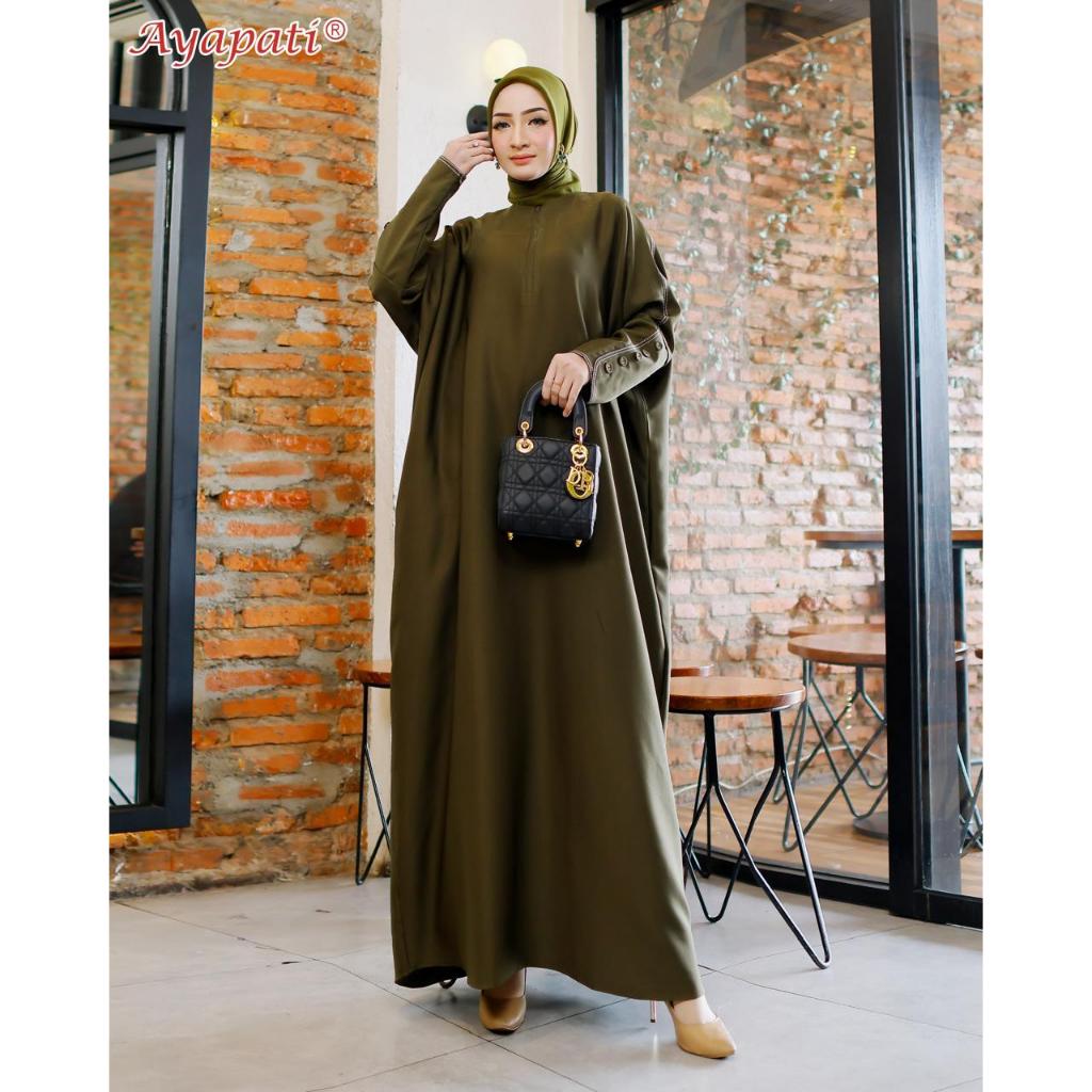 BaradiFashion || Abaya Athaya/Abaya Batwing/Abaya Batwing Polos/Abaya Basic Dress/Abaya Shakila Prem