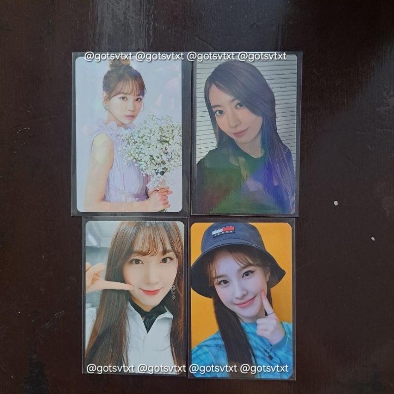 PHOTOCARDS PC OFFICIAL LE SSERAFIM IZ*ONE SAKURA CHAEWON WEEEKLY JAEHEE PRISTIN ROA