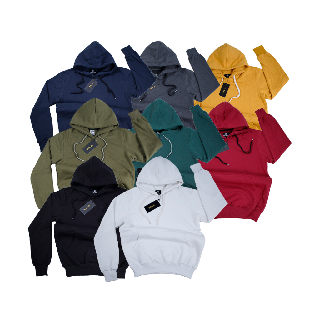 HOODIE POLOS COTTON FLEECE PREMIUM