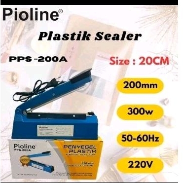 Alat Pres Plastik Listrik Panjang Alat 30 Cm Baru