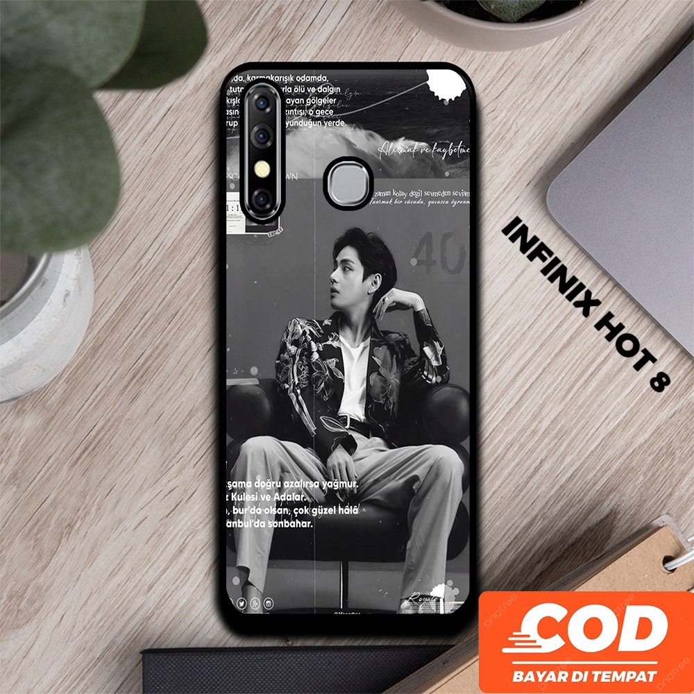 [A63] CASING HANDPHONE INFINIX HOT 8 - CASING INFINIX HOT 8 - CASING FASHION VIRAL - CASE AESTHETIC 