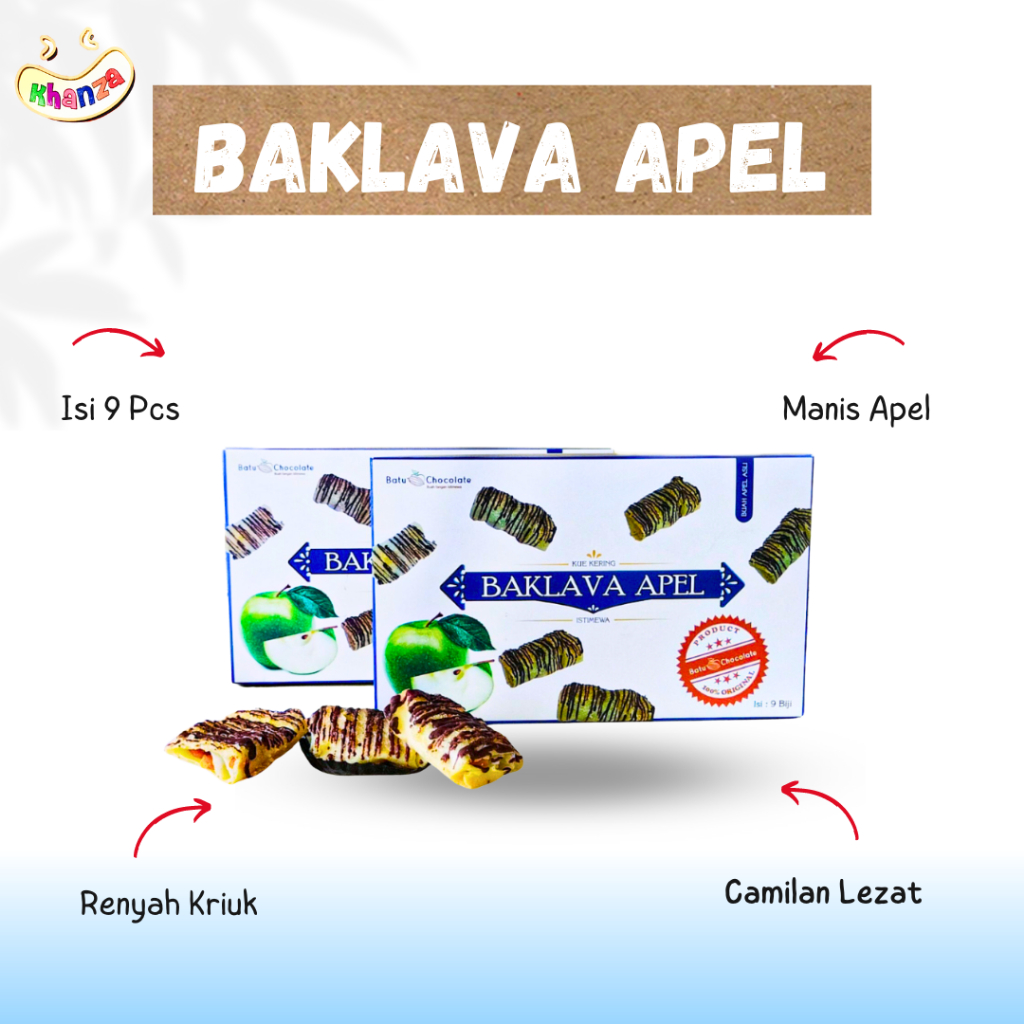 Baklava Apel - Oleh" Khas Malang Batu